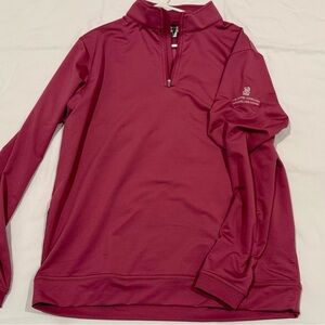 Peter Millar Ritz-Carlton Lake Oconee Quarter-Zip Pullover- Large